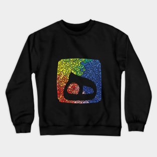 islamic abstract calligraphy Crewneck Sweatshirt